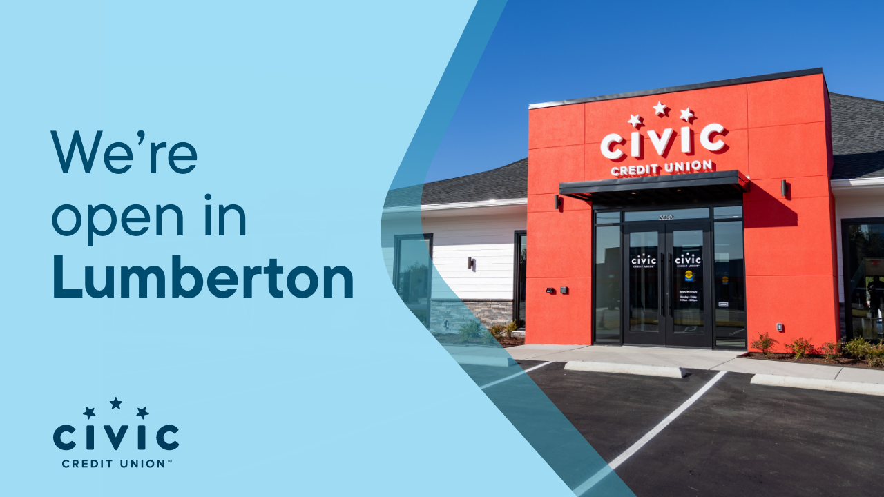 We're open in Lumberton