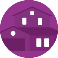 a icon of a house.