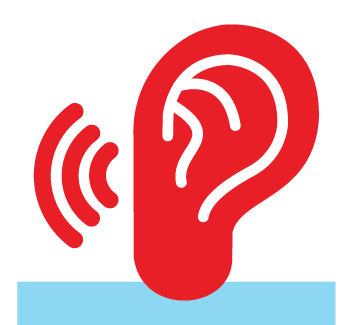 Speech or hear difficulties icon