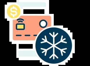 Credit freeze graphic