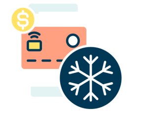 Credit freeze graphic