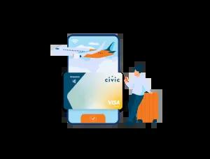 Illustration showing your travel essentials.
