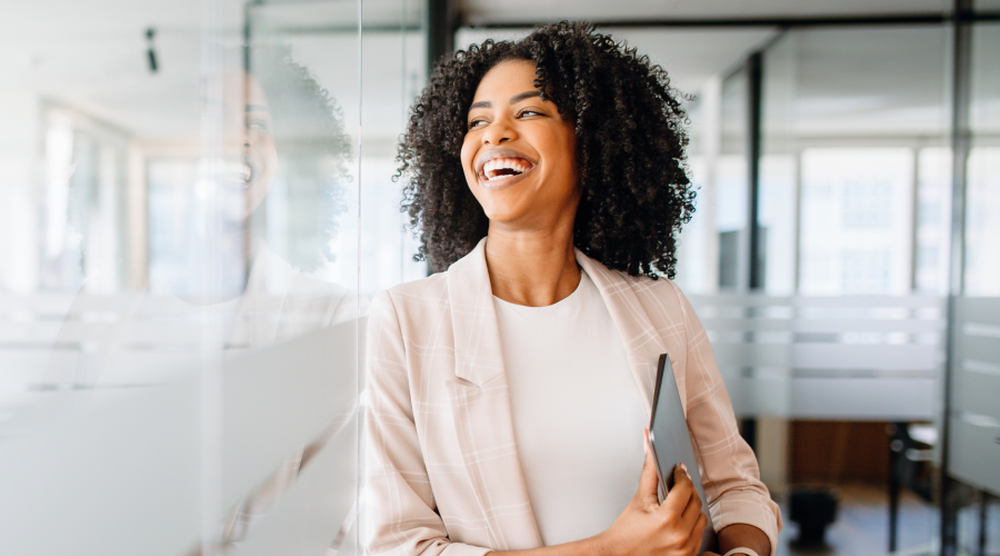 woman in the workplace.