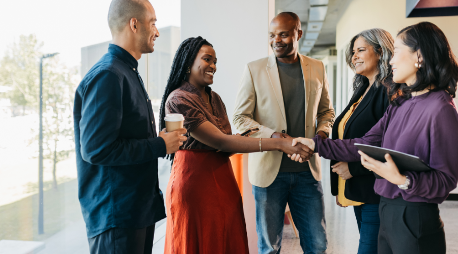 Group Partnerships working together to improve local communities.