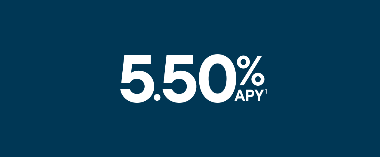 5.50% is all yours on a 12-18 month Choice Certificate.