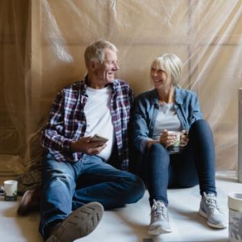 A couple embarks on their home renovation journey, powered by the Civic Credit Union Home Equity Line of Credit.