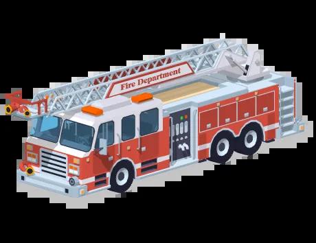 Fire truck graphic