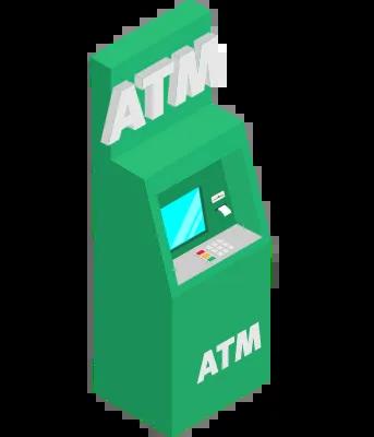 Civic provides ATM access any where in the world.