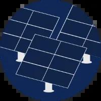 solar panel icons.