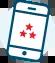 cellphone graphic icon