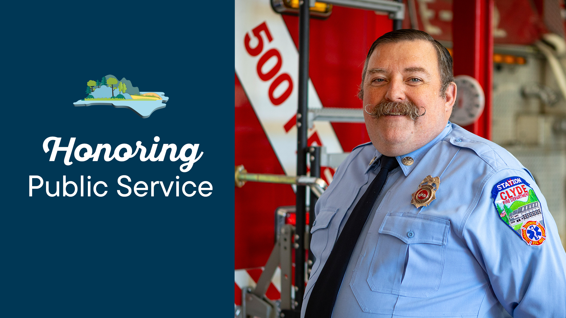 Honoring public service. Watch Video