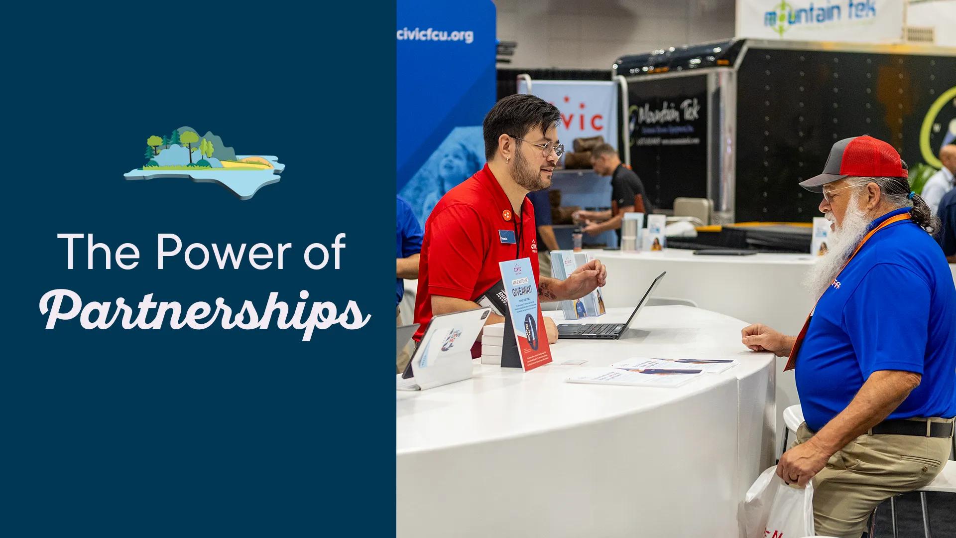 The power of partnership. Watch video. 
