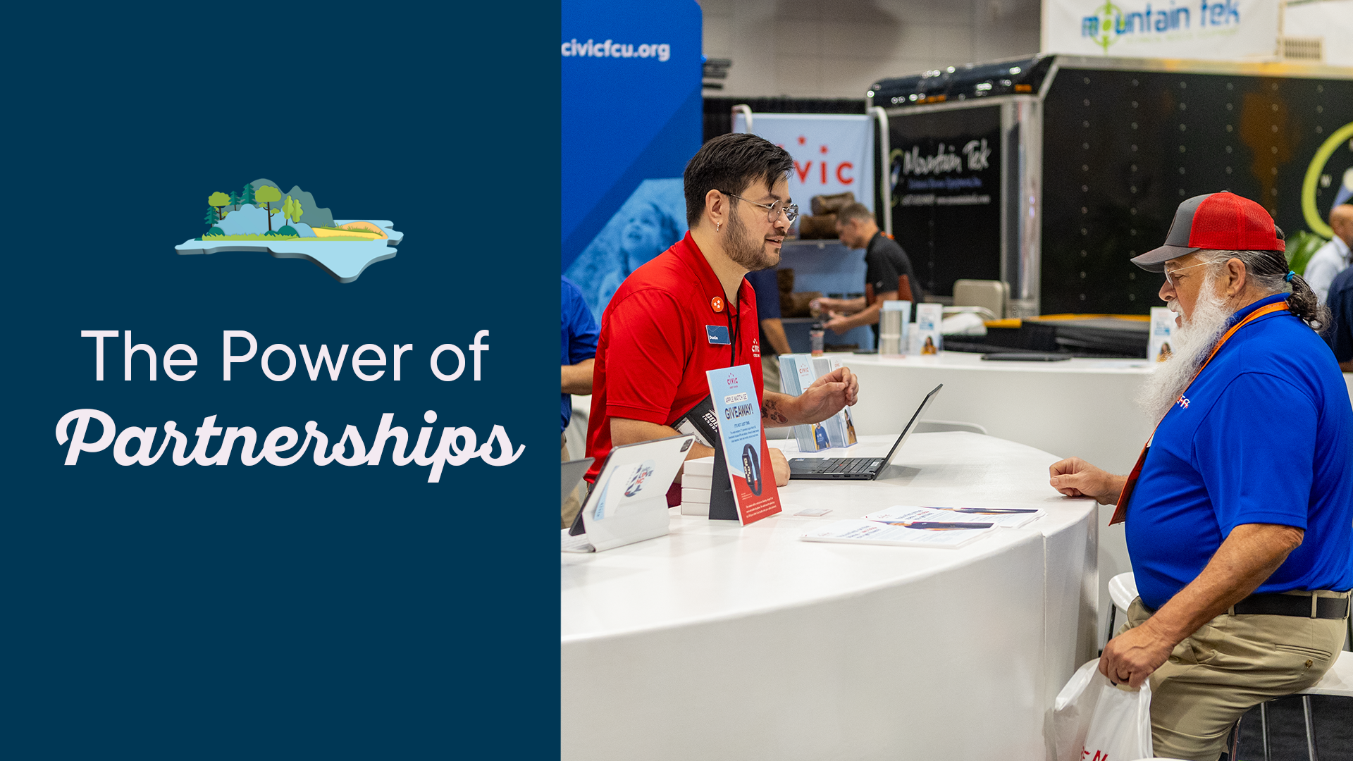 The power of partnership. Watch video. 