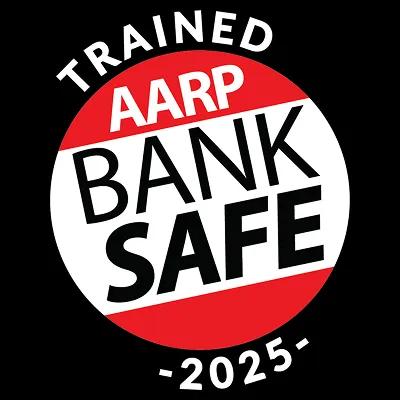 AARP Banksafe logo.