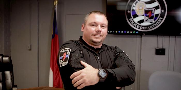 Headshot of Pikeville Police Chief Rodney Jarmon, AOMP scholarship winner.