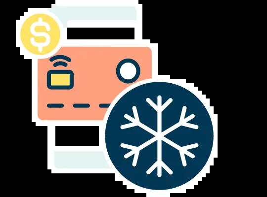 Credit freeze graphic