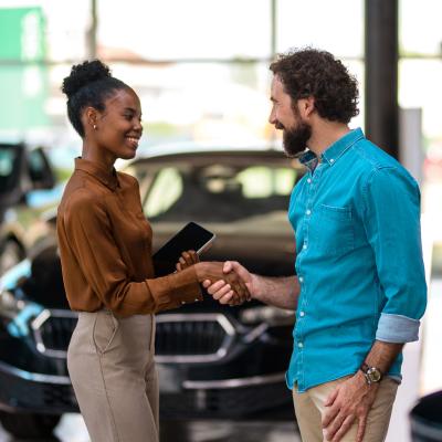 Civic member purchasing a new car