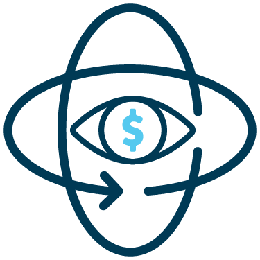 Account 360 degree view icon