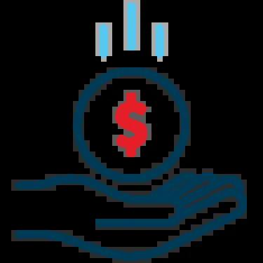 Direct deposit icon