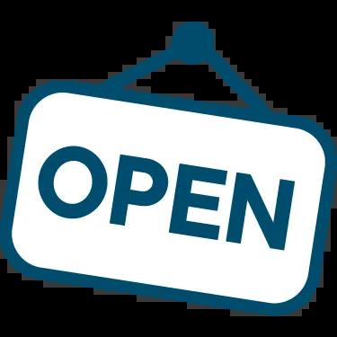 Open sign 