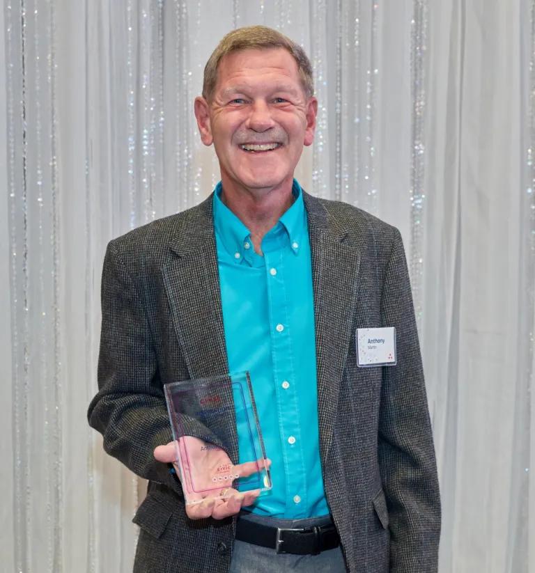 Advisory Council member Anthony Martin was named Advisory Council Member of the Year. 