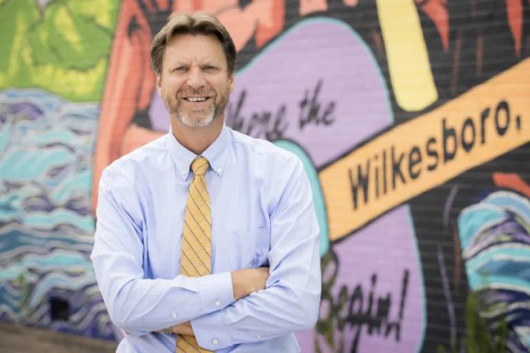 Civic Board Chair Ken Noland environment photo.