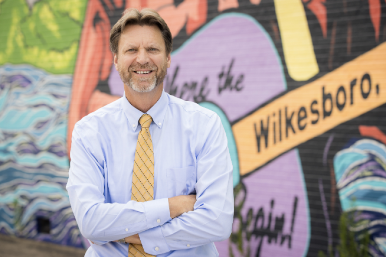 Civic Board Chair Ken Noland environment photo.