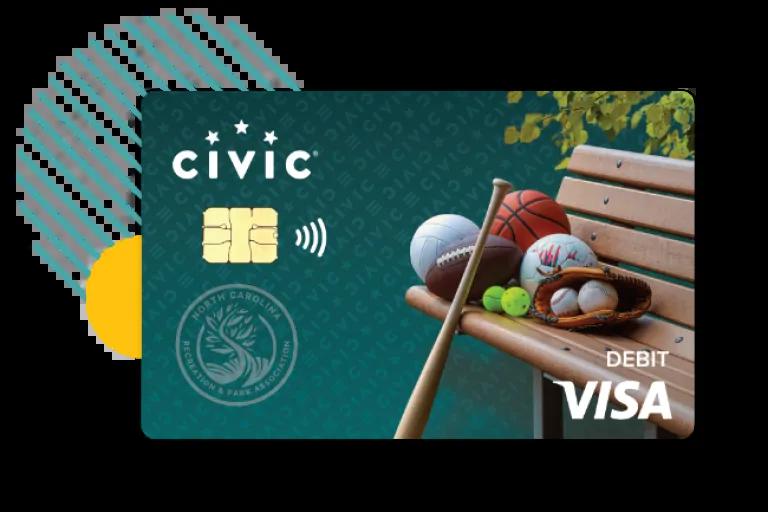 Civic NCRPA debit card. 