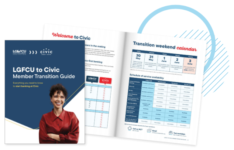 Thumbnail of the member transition guide.